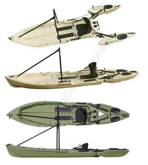 Каяк рыболовный Freedom Hawk Pathfinder