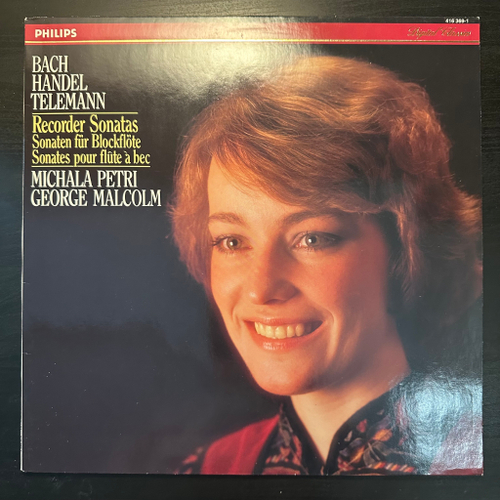 Бах , Гендель , Телеман - Сонаты для блокфлейты (Голландия 1986г.)