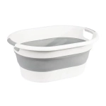 Таз овальный ФЛЕКС 25л складной Смоки