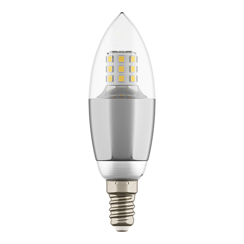 940542 Лампа энергосберегающая LED 220V C35 E14 7W=70W 460LM 60G CL/CH 3000K 20000H