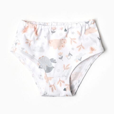 Трусы для девочки , цвет молочный/звери, р. 80-86 10156044 (Семицвет-Тики)