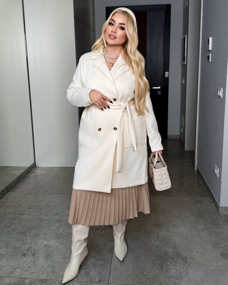 Пальто УК-905-2 Фабрика Моды