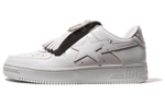 A Bathing Ape Bathing Ape Quilt Tassel Leather Sneakers