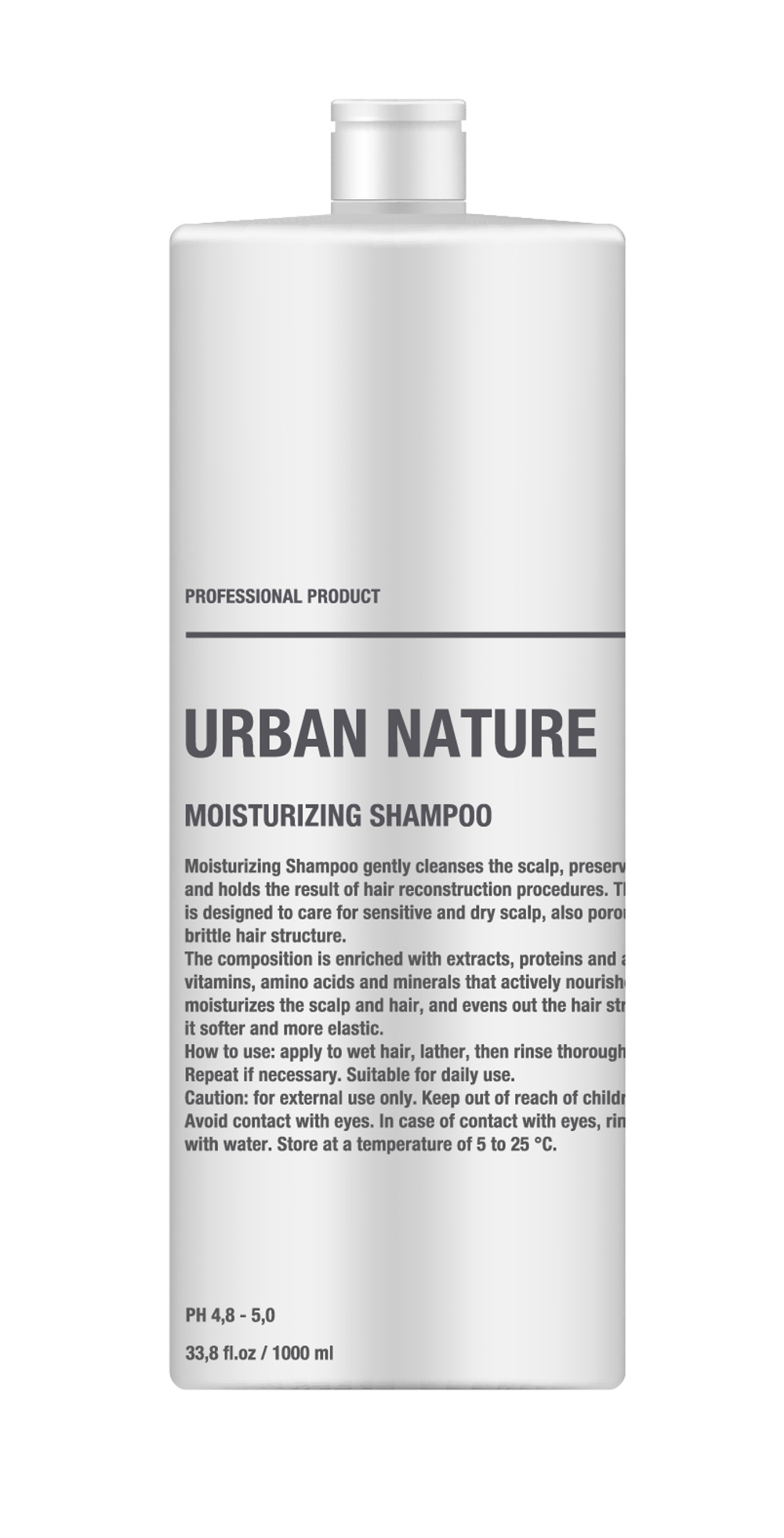 ШАМПУНЬ УВЛАЖНЯЮЩИЙ URBAN NATURE