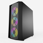 Корпус ATX Powercase Rhombus X3 Mesh LED