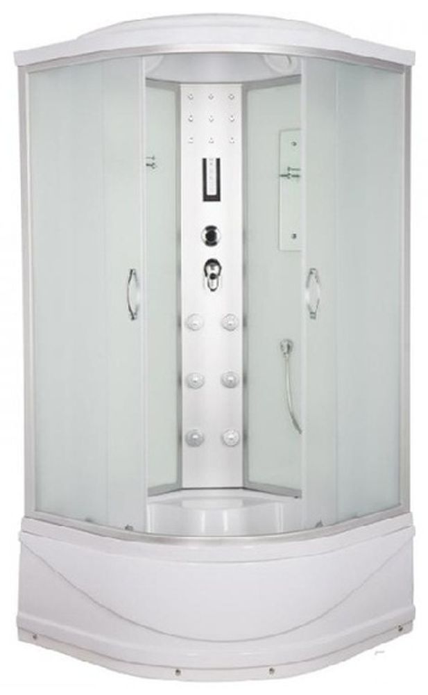 душевая кабина ER4510TP-C3 1000*1000*2150 высокий поддон, светлое стекло