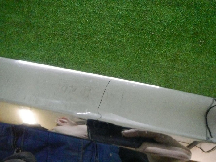 Юбка заднего бампера Mercedes GLC X253 (2019-2022)