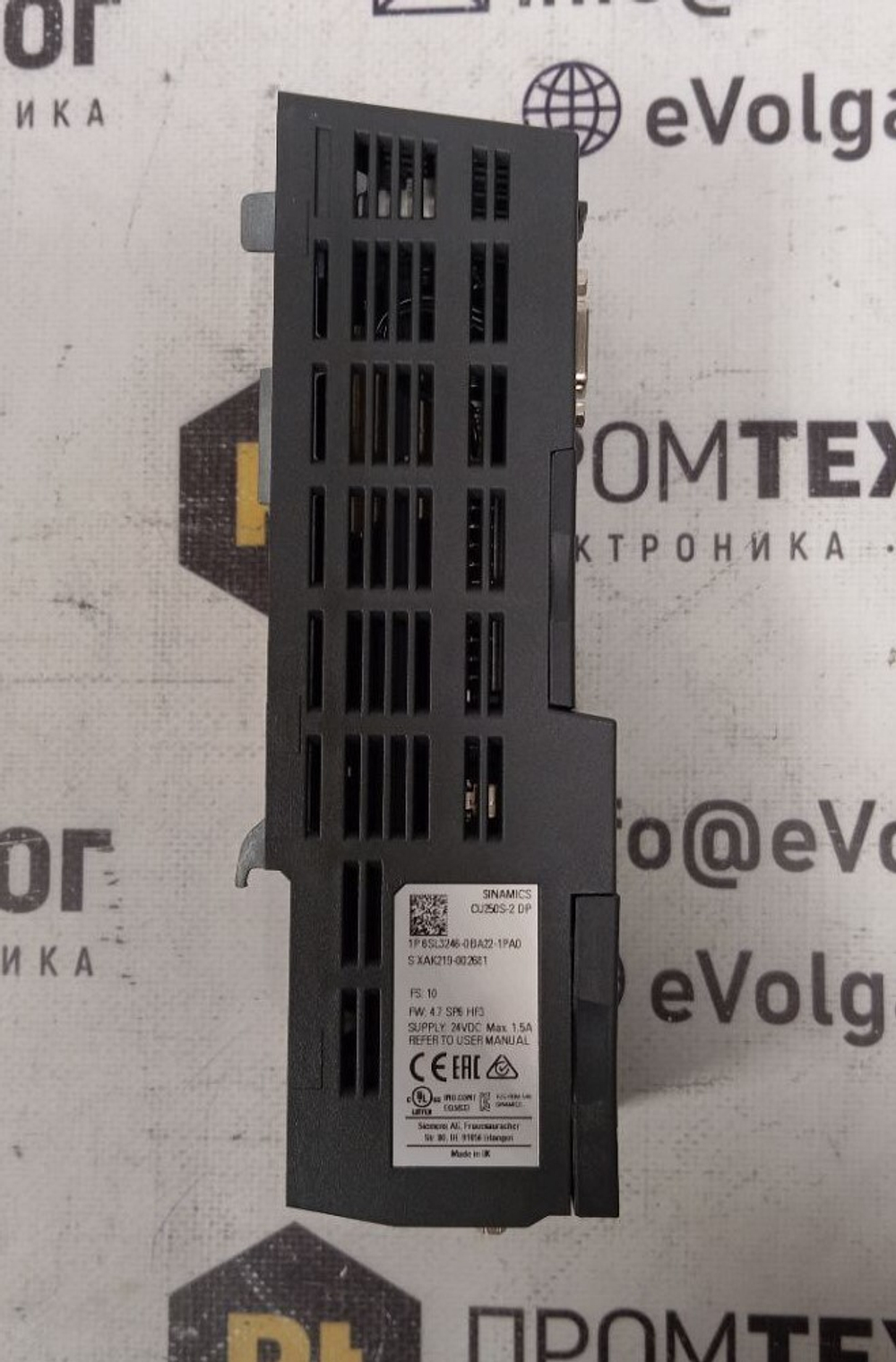 Siemens прочее 6SL3246-0BA22-1PA0 с хранения