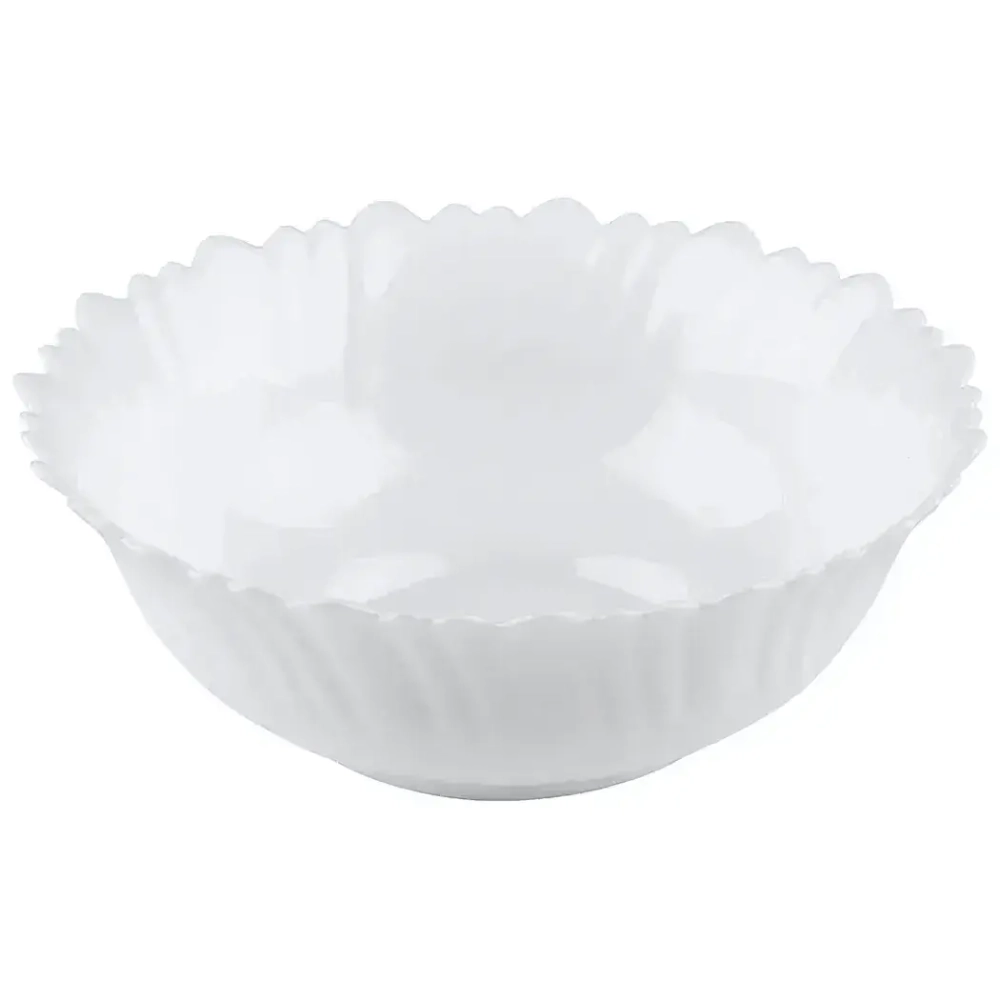 Салатник Dolche Vita, объем 700 мл, опаловое стекло, цвет - белый