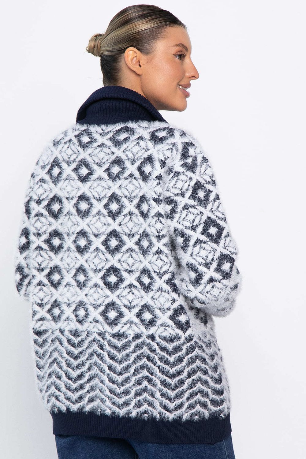 Свитер на молнии Сканди НЬЮ (синий) Б14402-20М LT Collection