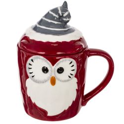 GAEM Кружка "Сова", 350 мл, L13 W9 H16 см