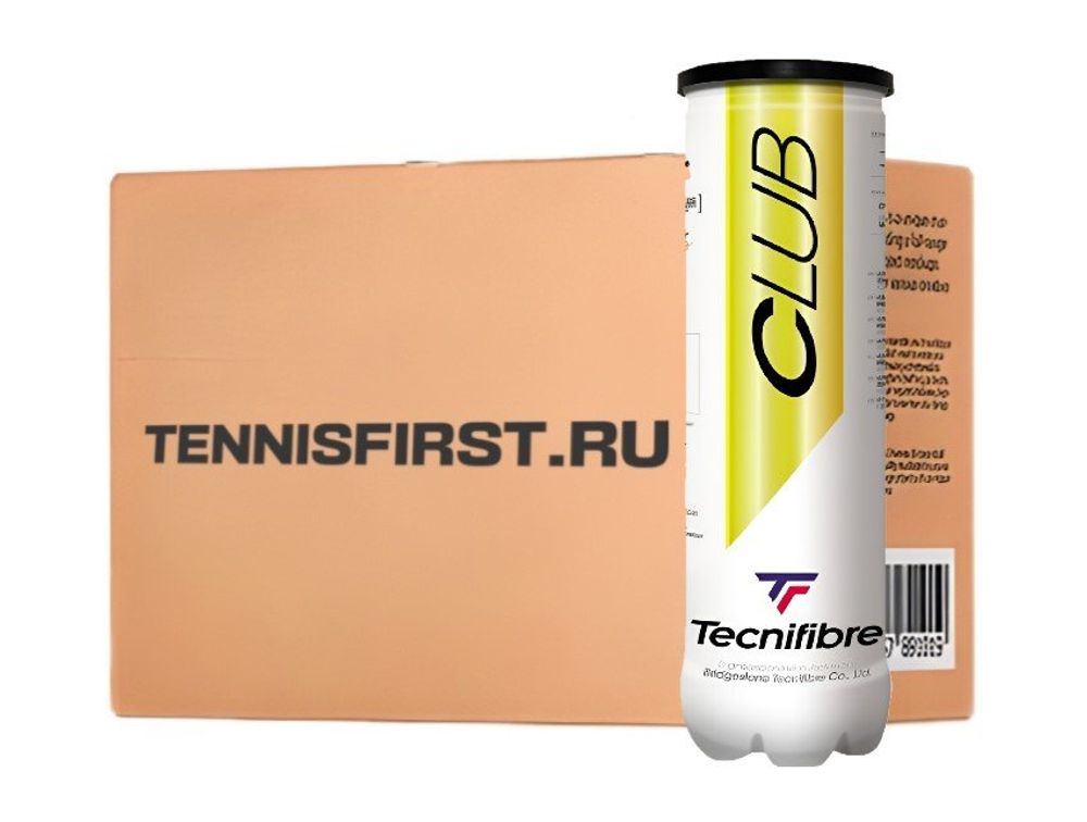 Мячи для тенниса для всех покрытий TECNIFIBRE CLUB