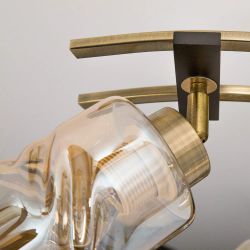 Citilux Мерида CL142154 Люстра с поворотными плафонами Бронза