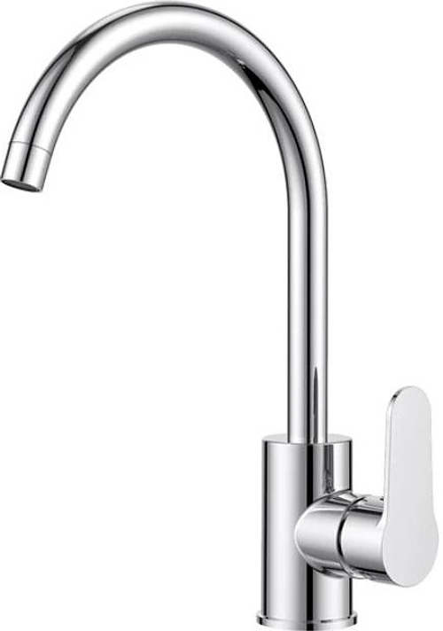 Смеситель для кухни Milardo  "Poli" высокий излив, ХРОМ 30085