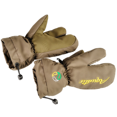 Варежки Aquatic РЗ-01 XL Зимние двухпалые Хаки