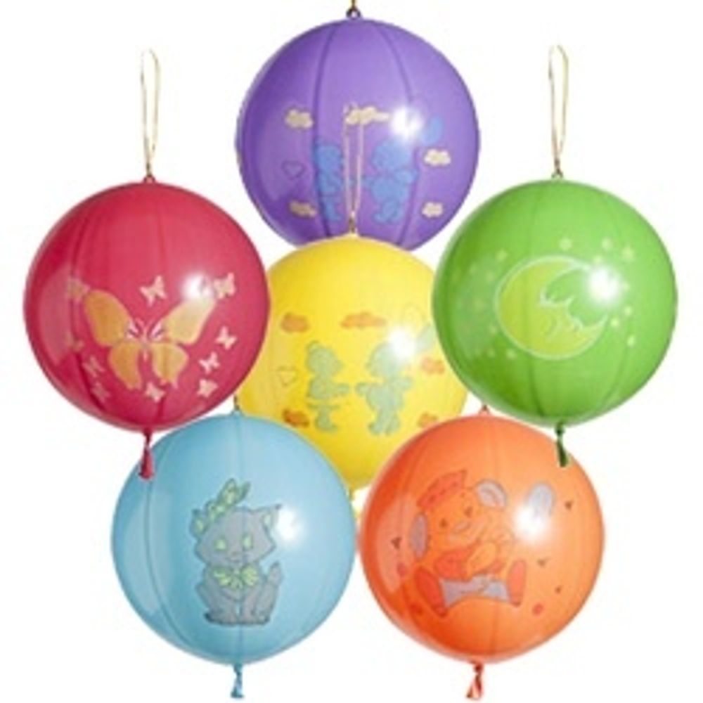 Шар (18"/46см) Панч-болл с рисунком ассорти