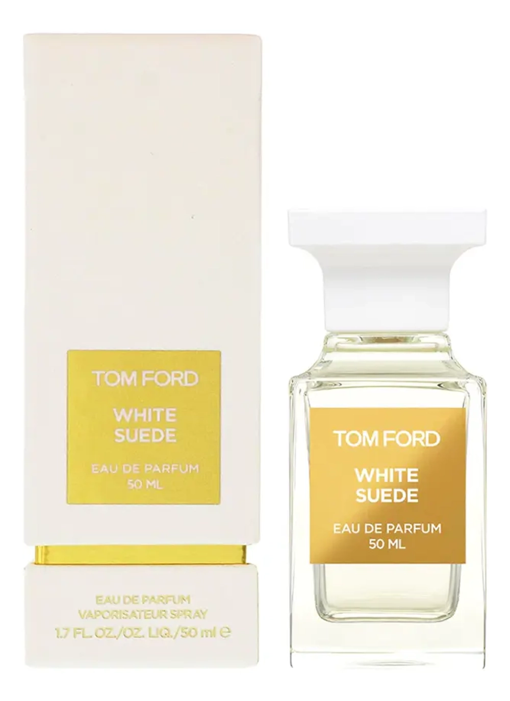 TOM FORD White Suede