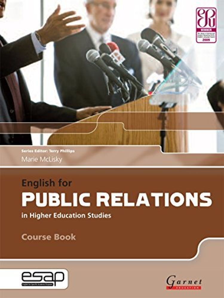 English for Public Relations: for Academic Purposes +Ds