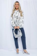 Блуза История любви (белая) Б13265-7М LT Collection