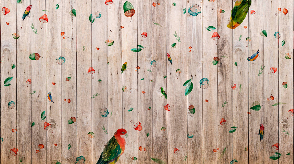 Обои с лабиринтным узором 19532