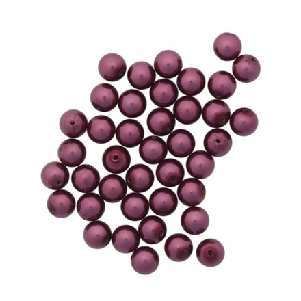 131-10-011 Хрустальный жемчуг Light Burgundy 6мм. 40 шт. Preciosa