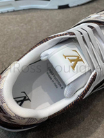 Комбинированные кроссовки LV Trainer Louis Vuitton