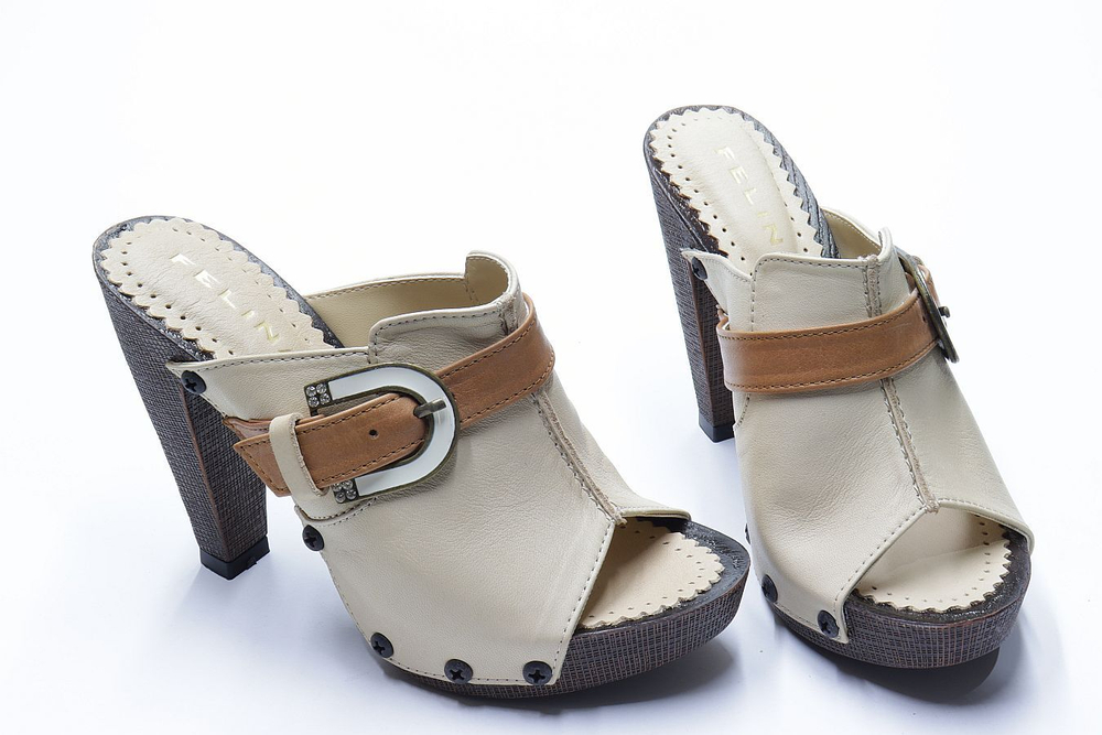 Сабо нат. кожа (36-40)р. / шт.