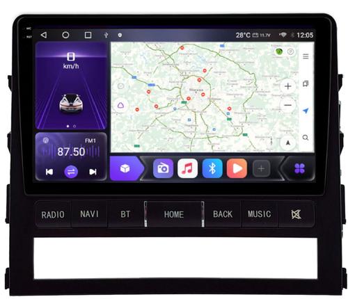 Магнитола для Toyota Land Cruiser 200 2015-2021 (без JBL) - Kuberg HP-9618 (рамка с кнопками) QLed+2K, Android 12, Быстрая, CarPlay, 4G SIM-слот