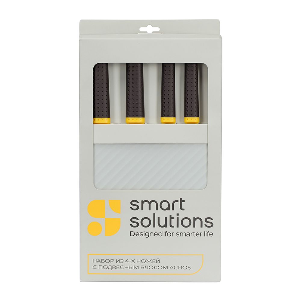 Набор из 4-х ножей с подвесным блоком Acros