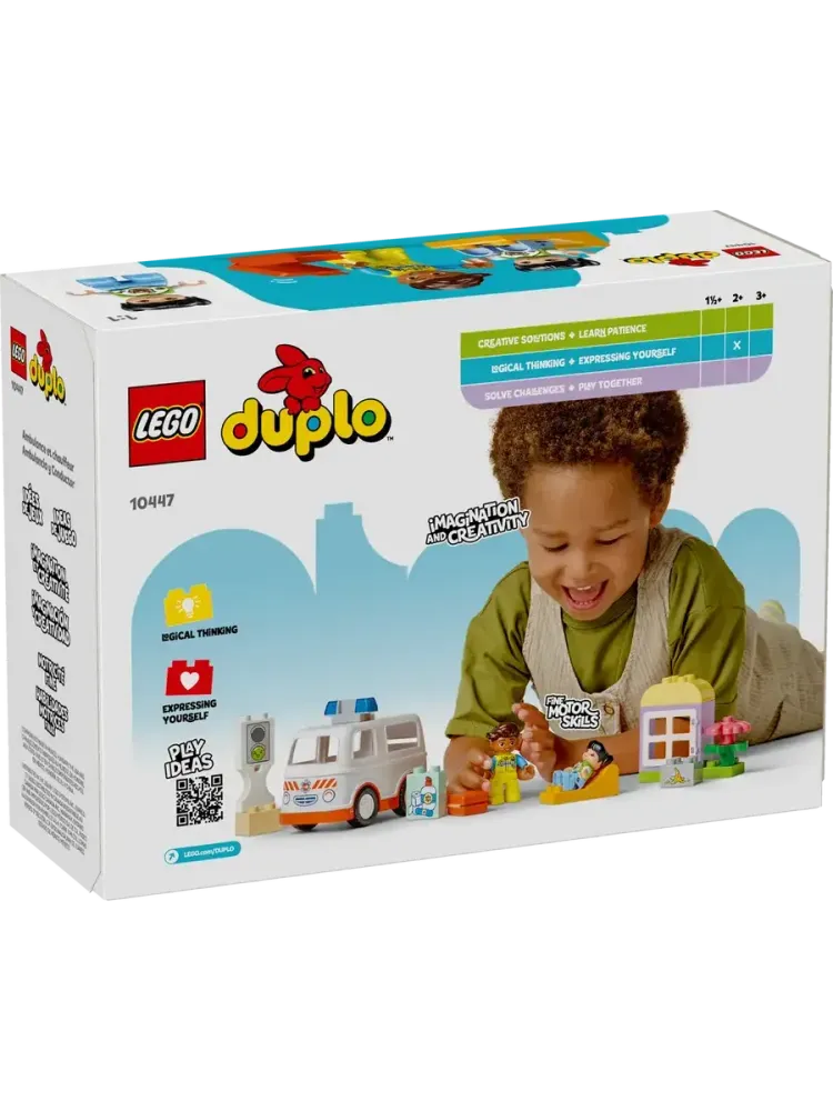 Конструктор DUPLO 10447 Машина скорой помощи с водителем