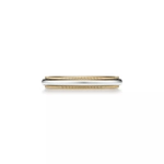 Кольцо из платины и жёлтого золота 18k,Tiffany 💠Together milgrain. В наличии