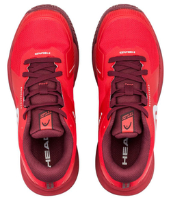 Детские теннисные кроссовки Head Sprint Pro 4.0 - red/dark red