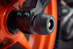 Evotech Performance Слайдеры в оси (комплект 2шт) KTM  390 Duke (2024+) PRN017091-017092