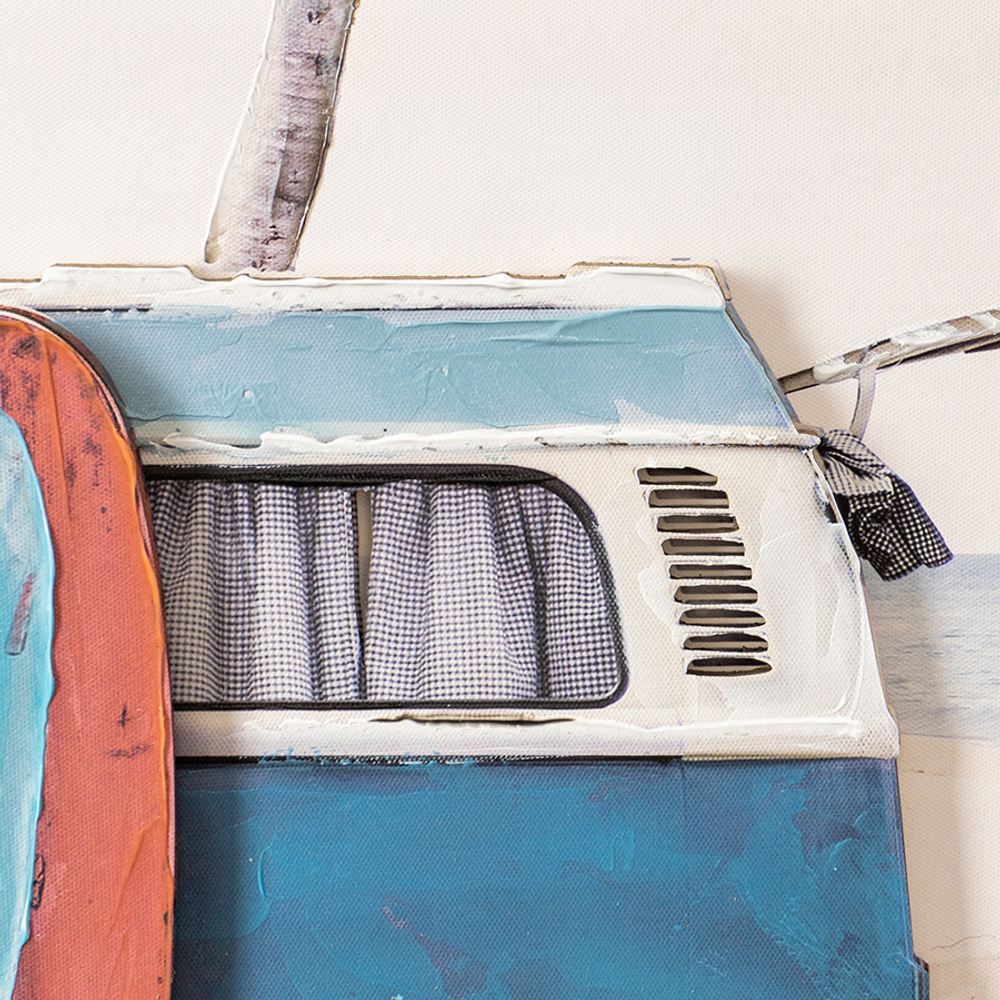 Панно декоративное с эффектом 3d surf, ocean, 50х70 см