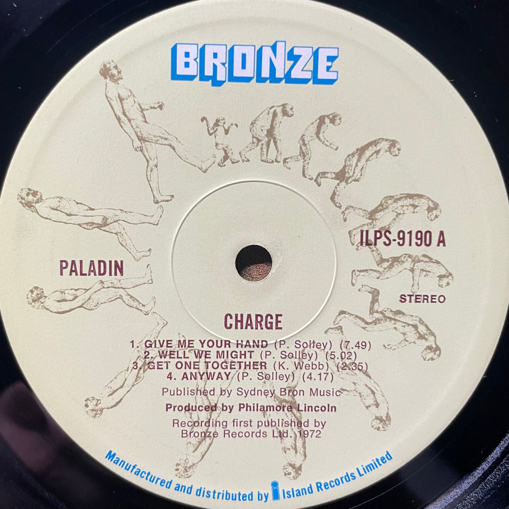 Paladin ‎– Charge! (Англия 1972г.)