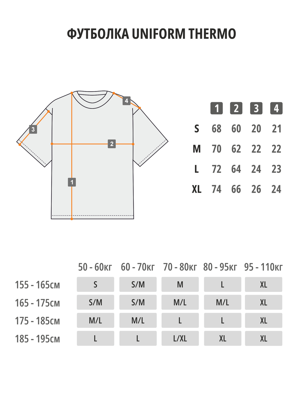 Футболка UNIFORM Thermo minilogo розово-серый/белый