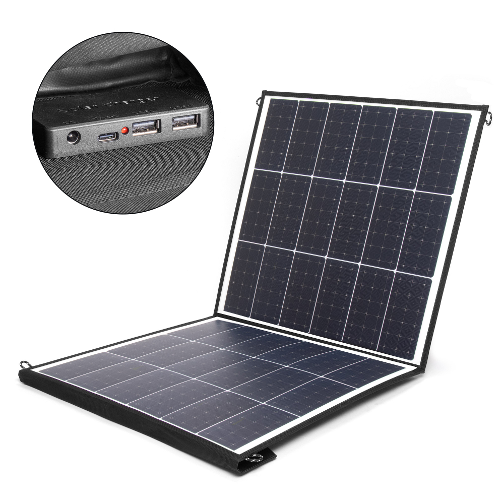 Портативная солнечная панель TopON TOP-SOLAR-100 100 Вт, складная