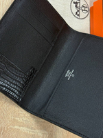 Обложка на паспорт Hermes из кожи крокодила