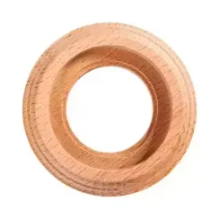 Рамка BIRONI Лизетта 1-постовая круглая светлое дерево 20802