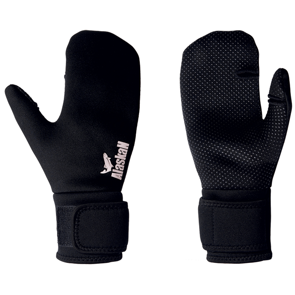 Варежки Alaskan ANM Неопреновые 2.5мм L BB  Black/Black