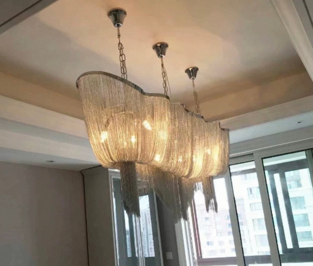 Pendant design lamp Atlantis by Terzani (Silver)