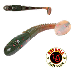 Мягкая приманка Lucky John Tioga Съедобная 4.5" 114мм 5шт 140185 -