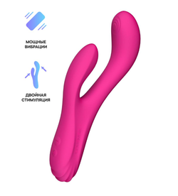 Нереалистичный вибратор LOVENSE Osci 3 G-spot с клиторальным стимулятором