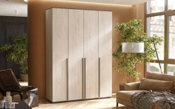 Шкаф "Норд" 4-х ств (дуб крафт белый), МФ Миф, г. Пенза