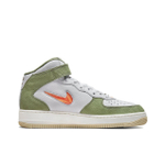 Кроссовки Nike Air Force 1 Mid Oil Green Orange