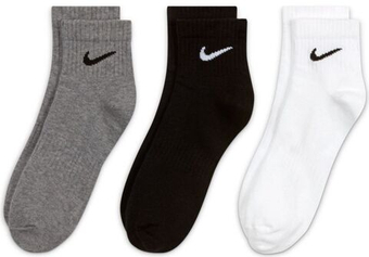 Теннисные носки Nike Everyday Lightweight Ankle 3P - разноцветный