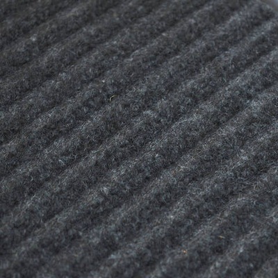 Коврик 40*60см влаговпитывающий ребристый, темно-серый