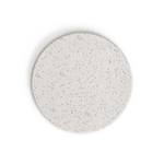 Столешница садовая круглая Saura из белого терраццо Ø 70 см