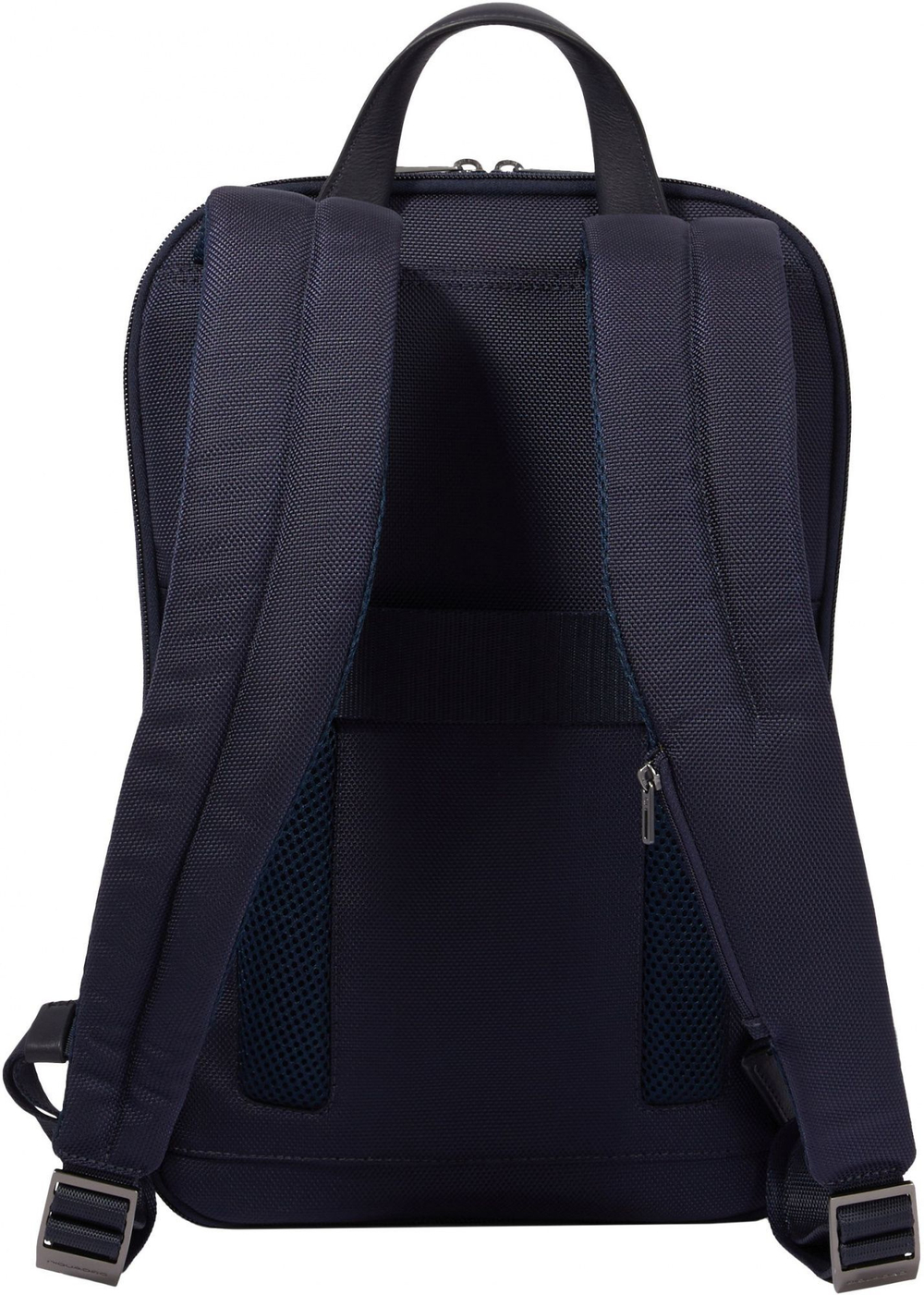 Рюкзак Piquadro Brief2 CA6383BR2/BLU темно-синий нейлон/натуральная кожа