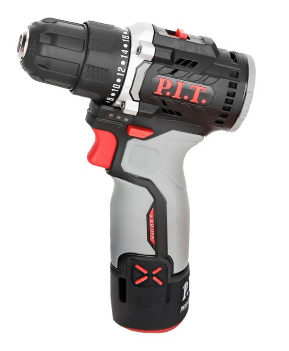 ЕАС12 Дрель АККУМ. PBM12K-10B/2 (бесщет. 12В,35Нм, патр10 мм, 2ск,2 АКБ 1,5.Ач,ЗУ,кейс)